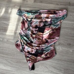 Fashion Nova Multicolor Bodysuit